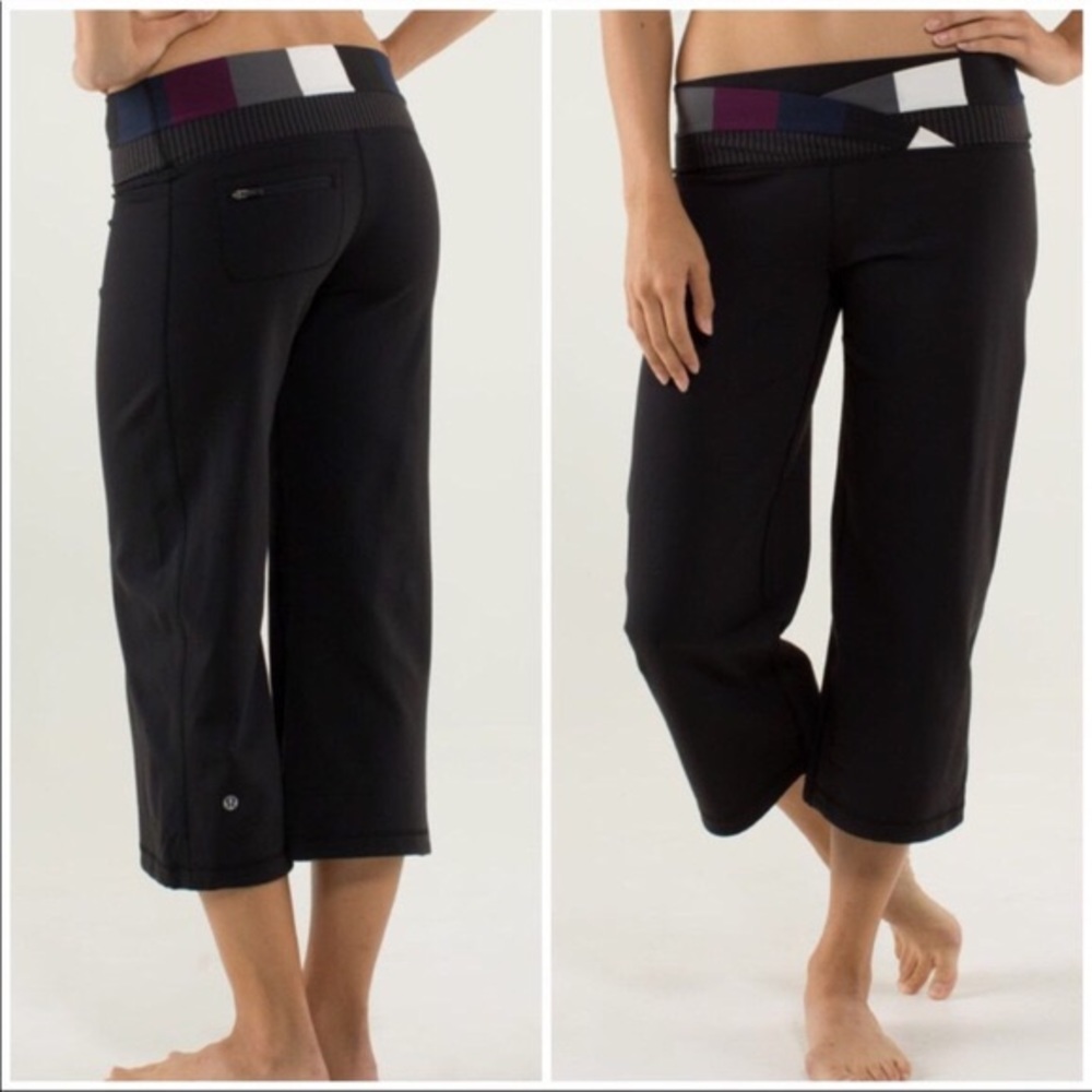 Lululemon Dharana Crop - Tie Bottom